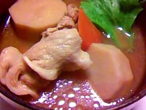 豚汁風☆里芋のお味噌汁